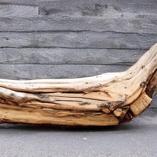 Prompt: an extra curvy piece of driftwood