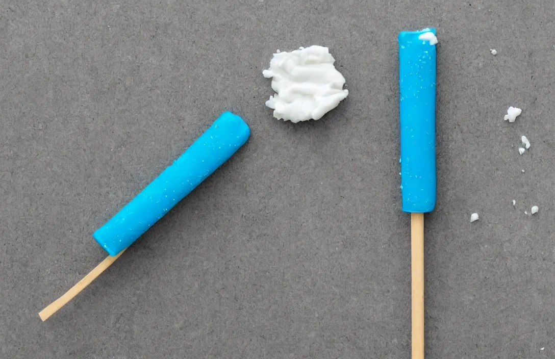 Image similar to toothpaste on a stick