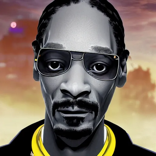 Prompt: Snoop Dog as a pilot from Star Citizen