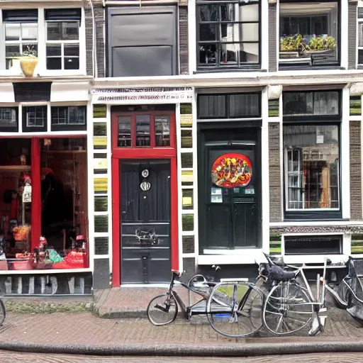 Prompt: a Mexican in Amsterdam