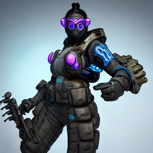 Prompt: apex legends wraith