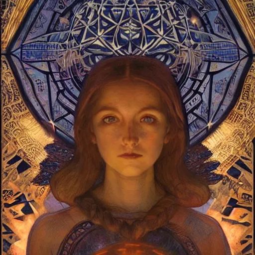 Image similar to Extreamly beautiful Eyes, Hypnotic Eyes, Emotional Eyes, by Annie Swynnerton and Nicholas Roerich and jean delville, glowing paper lanterns, strong dramatic cinematic lighting , ornate tiled architecture, lost civilizations, smooth, sharp focus, extremely detailed