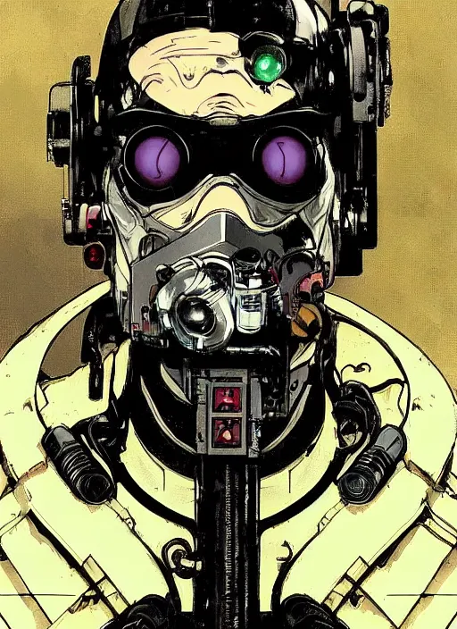 Image similar to cyberpunk hazmat bio - cleaner. portrait by ashley wood and alphonse mucha and laurie greasley and josan gonzalez and james gurney. splinter cell, apex legends, rb 6 s, hl 2, d & d, cyberpunk 2 0 7 7. realistic face. character clothing. vivid color. dystopian setting.