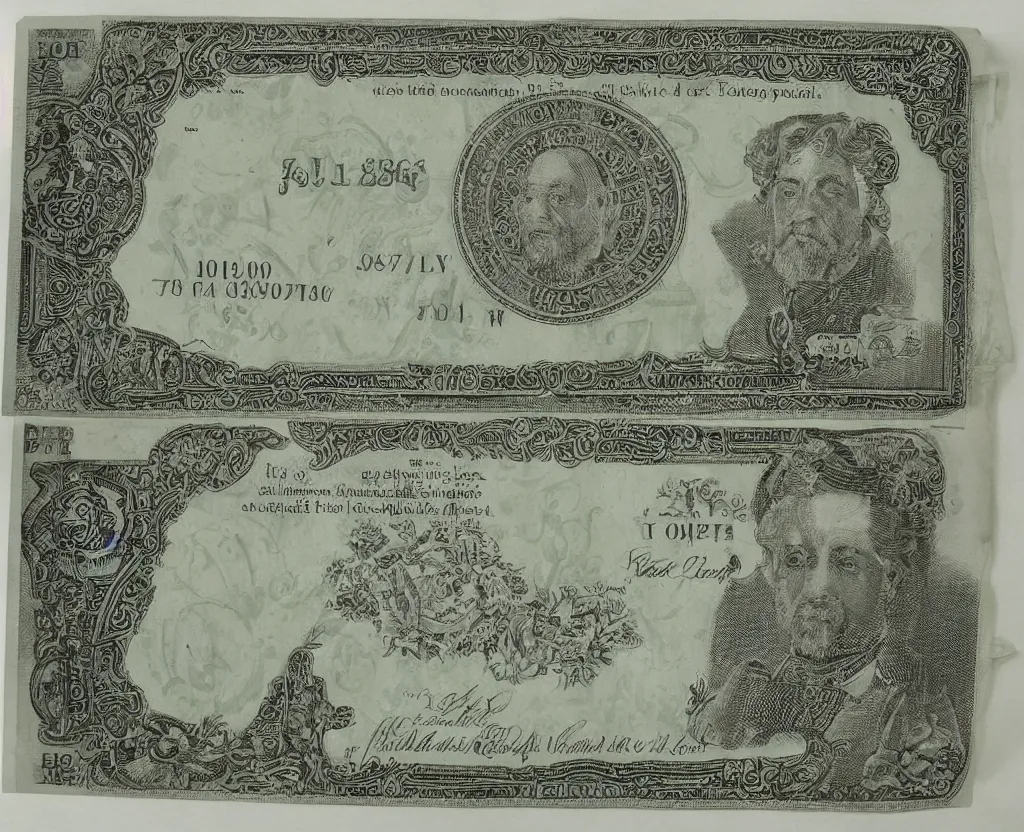 Image similar to currency note engraving plate