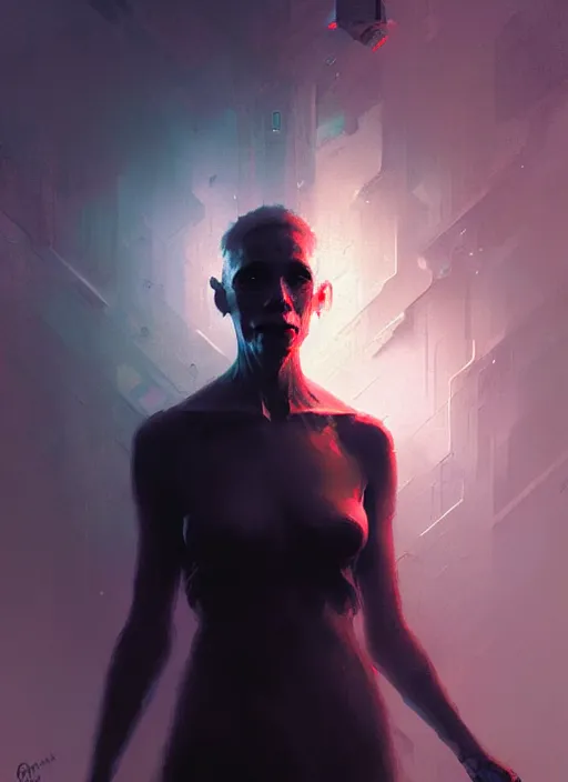 Image similar to portrait of the creaming void by greg rutkowski