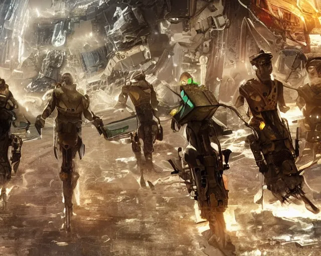 Image similar to love, joy, realistic textured magnetosphere humanoids, complex cybernetic glowing vortexes, large array, ornate, cinematic light shadows, hdr refractions, insanely detailed rendering, cybernetic civilisations, 8 k, *