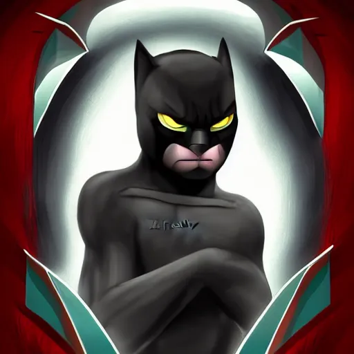 Image similar to High quality digital portrait of Cat Noir by Artsbycarlos and Sakimichan