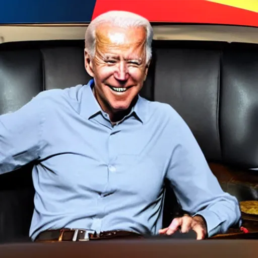 Image similar to biden in fortnite, videogame