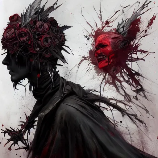 Image similar to dark cloaked necromancer, by artur bordalo and tom bagshaw and craig davison and guy denning and harumi hironaka, trending on artstation hq, deviantart, pinterest, 4 k uhd image