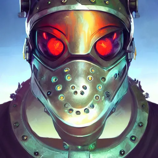 Image similar to cyberpunk viking helmet mask warrior goddess robot ninja fantasy, art gta 5 cover, official fanart behance hd artstation by jesper ejsing, by rhads, makoto shinkai and lois van baarle, ilya kuvshinov, ossdraws