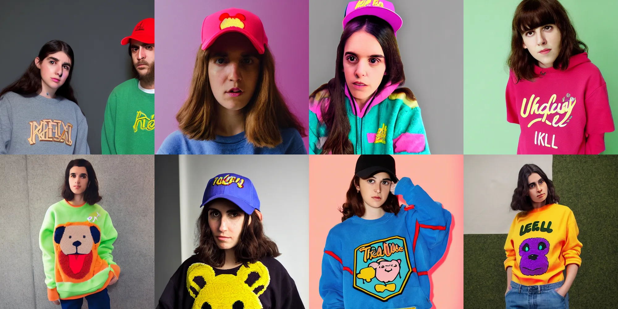 Prompt: hila klein teddy fresh ugly unreal engine