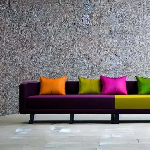 Image similar to furniture design, le manoosh style , colorful, clean background