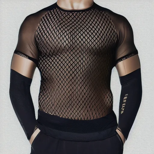 Image similar to golden mesh concept