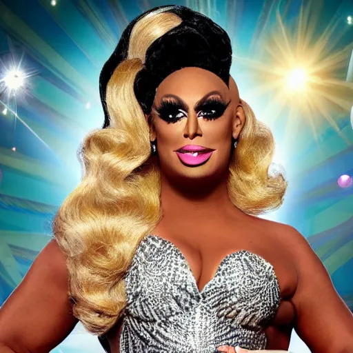 Image similar to ben shaprio competing on ru paul's drag race