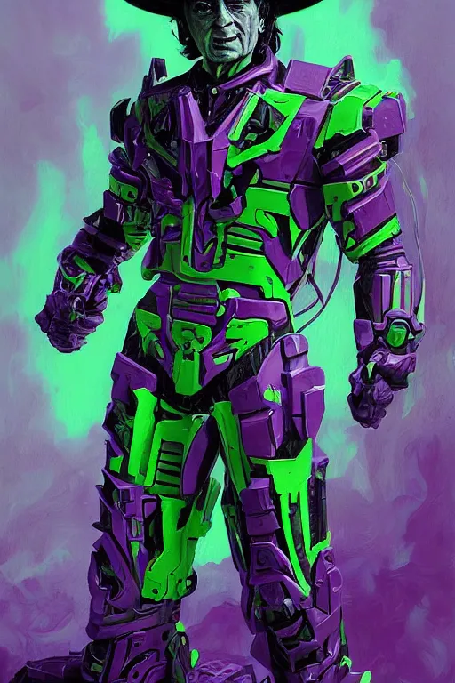 Prompt: portrait of cowboy johnny cash as purple green optimus prime from transformers drinking tonic fluid from guitar zord ufo hoverboard, intricate, highly detailed, smooth, artstation, digital illustration by Ruan Jia and Mandy Jurgens and Artgerm and Wayne Barlowe and Greg Rutkowski and Zdislav Beksinski