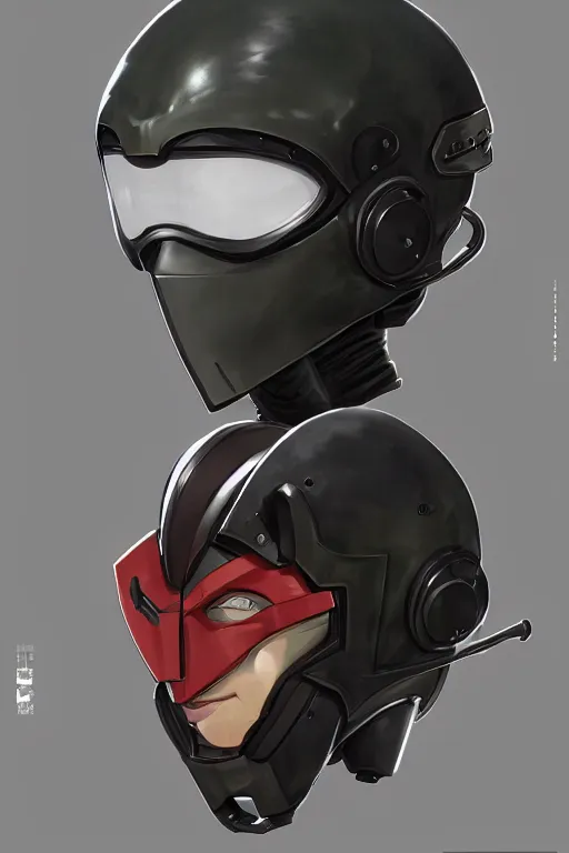 Image similar to robot ninja mask helmet metal gear solid training suit swat commando, aesthetic octane render, 8 k hd resolution, by ilya kuvshinov and cushart krentz and gilleard james, by carl warner and jim woodring, trending on artstation : 1. 5, sweet joy harmony color scheme