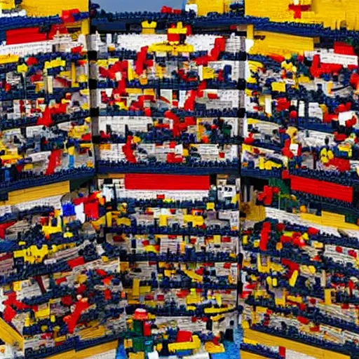 Prompt: lego hell