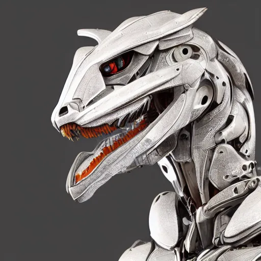 Prompt: a highly detailed close-up, of an awe-inspiring beautiful majestic anthropomorphic humanoid robotic mecha female dragon, with smooth and streamlined armor, standing and posing elegantly in front of the camera, well detailed head with epic LED eyes, sharp and dangerous sleek design, two arms, two legs, long tail, digital art, artstation, DeviantArt, professional, octane render, sunset lighting