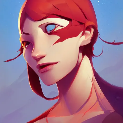 Image similar to face icon stylized minimalist comic - con, loftis, cory behance hd by jesper ejsing, by rhads, makoto shinkai and lois van baarle, ilya kuvshinov, rossdraws global illumination