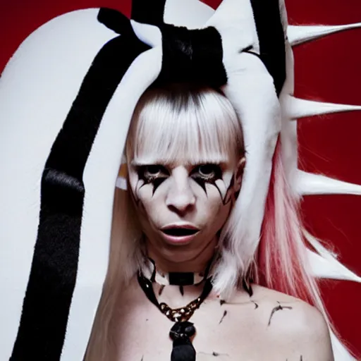 Image similar to yolandi visser photo music video still