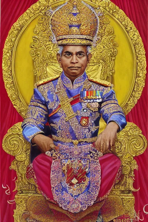 Image similar to sri lankan king by Nizovtsev, Victor