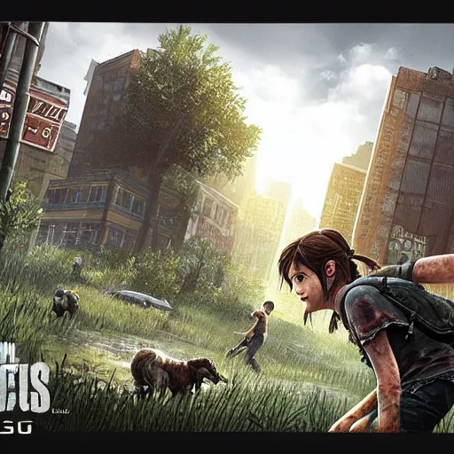 Image similar to the last of us, gameboy graphics