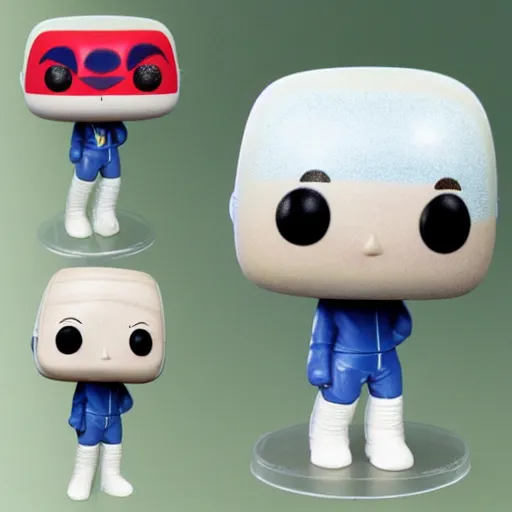 Prompt: A Funko Pop of the moon