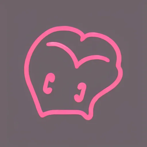 Image similar to logo of a Grey Alien Dating App, heart, design