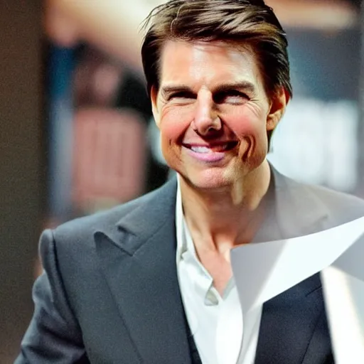 Prompt: tom cruise starring in faceoff