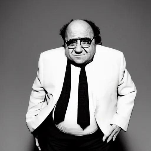 Image similar to Danny devito's new hip hop album, album cover, gangster