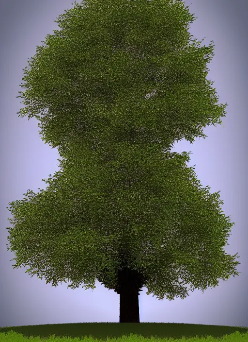 Image similar to tree pixelated full tree