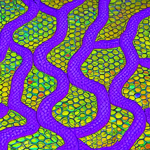 Prompt: intricate psychedelic isometric patterns flowing into eachother, voronoi, fibonacci sequence, by Moebius, hiroshi yoshida, cgsociety, complementary colour scheme, psychedelic, 3d