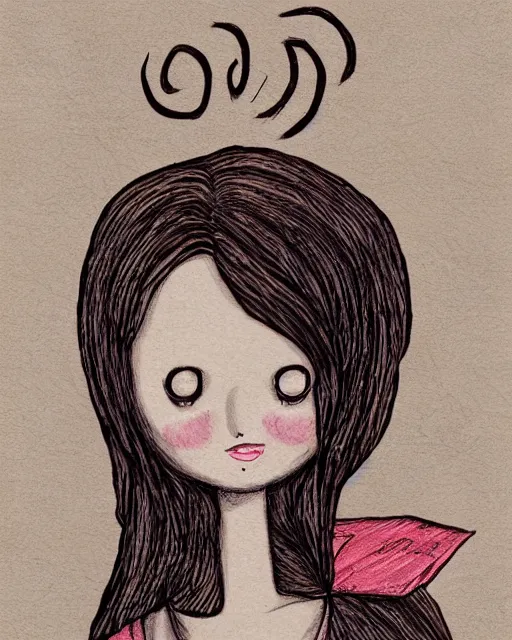 Image similar to cotton girl illustration by albabg