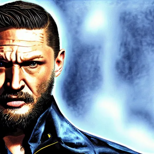 Image similar to tom hardy as wolverine from x - men digital art 4 k detailed super realistic