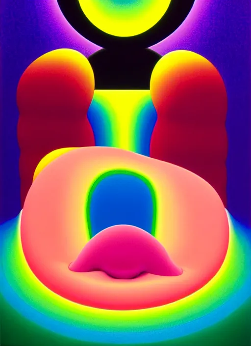 Image similar to two souls by shusei nagaoka, kaws, david rudnick, airbrush on canvas, pastell colours, cell shaded, 8 k