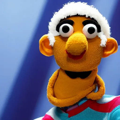 Image similar to rishi sunak as a muppet