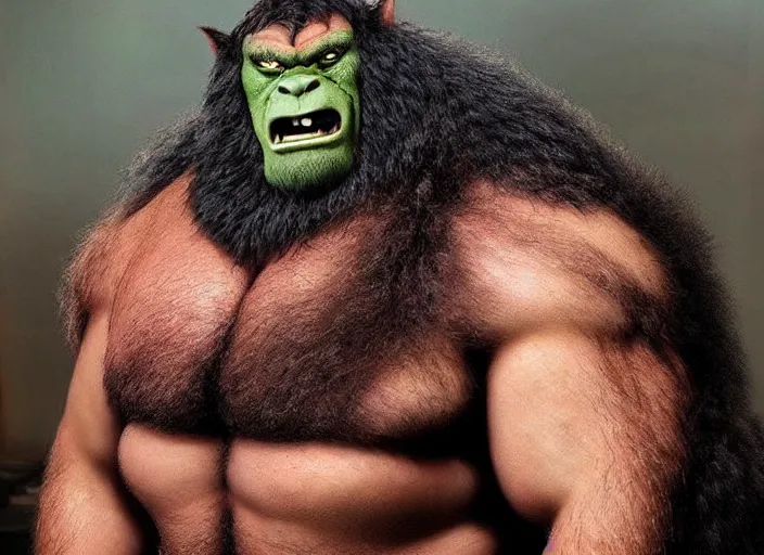 Prompt: very very very big hairy burly strongman orc.