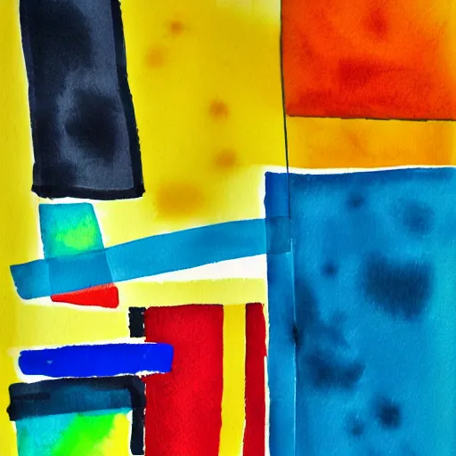 Image similar to a painting of a multicolored abstract background, an abstract drawing by etel adnan, behance contest winner, color field, watercolor, matte background, chromatic