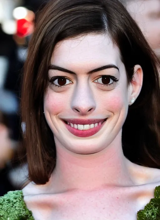 Image similar to overweight anne hathaway