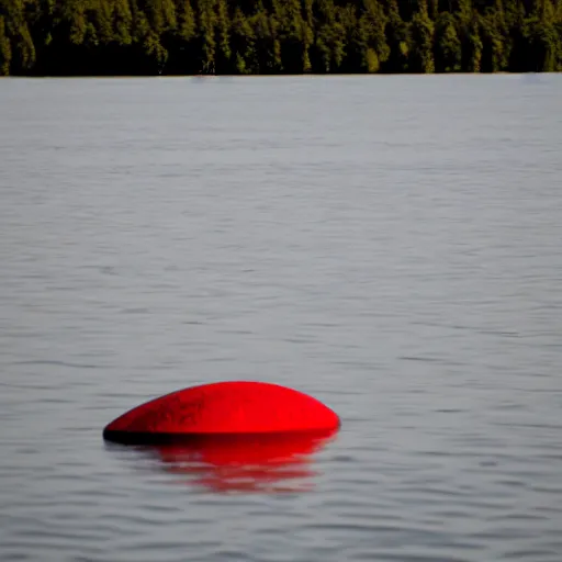 Image similar to red eclipse on a lake