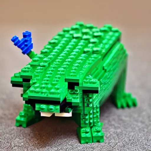 Image similar to Bulbasaur lego