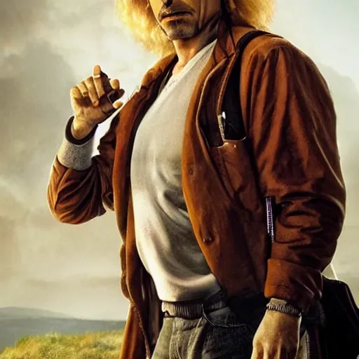 Image similar to robert downey jr as doc brown