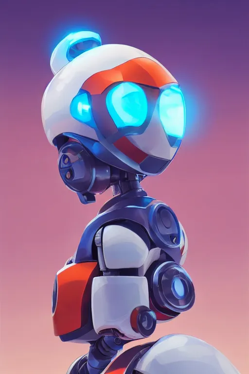 Image similar to metabots medabots medarotto medarot robot minimalist comics helmet mask neon cybereye, behance hd by jesper ejsing, by rhads, makoto shinkai and lois van baarle, ilya kuvshinov, rossdraws global illumination ray tracing hdr radiating a glowing aura