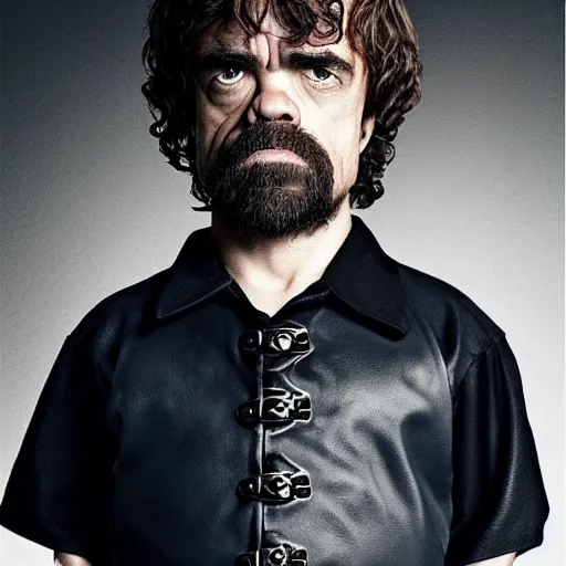 Image similar to “ headshot of peter dinklage as mario ”