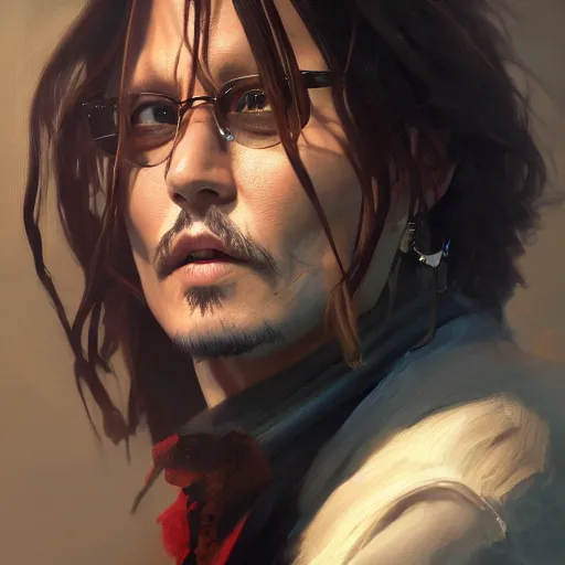 Prompt: johnny depp as chip dip, fullbody, ultra high detailed, oil painting, greg rutkowski, charlie bowater, yuumei, yanjun cheng, unreal 5, daz, hyperrealistic, octane render, rpg portrait, dynamic lighting, fantasy art, beautiful face