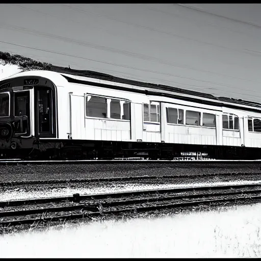 Image similar to White train