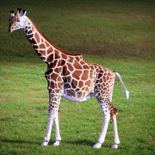 Image similar to mix between a cat and giraffe