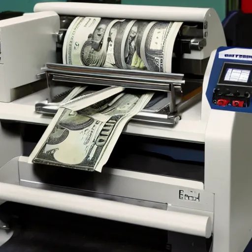 Image similar to money printing machine