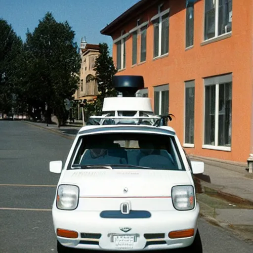 Image similar to google street view car ( 1 9 9 7 )