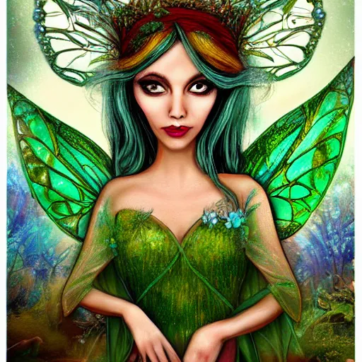 Image similar to beautiful fairy queen by Linda Ravenscroft